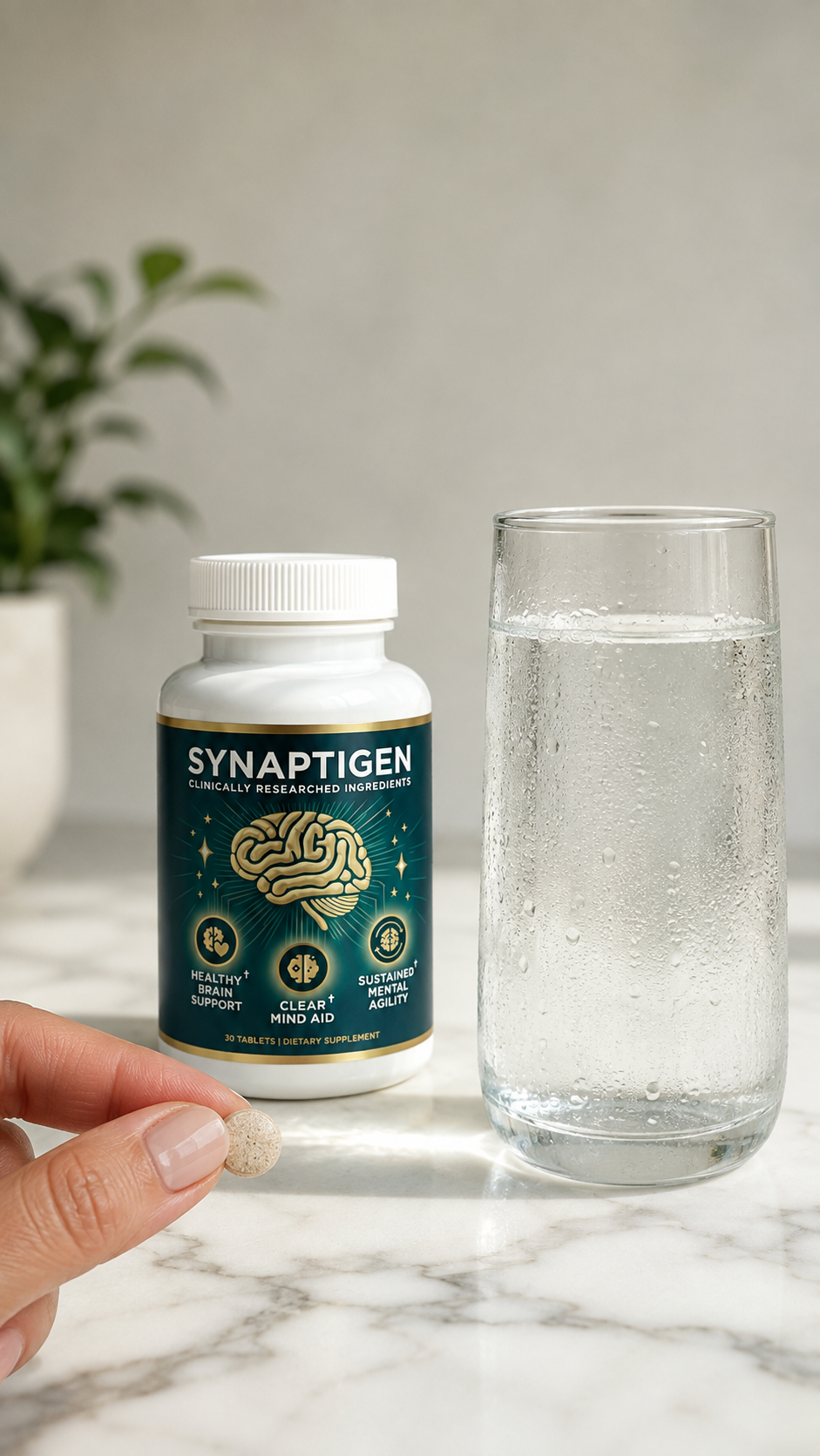 How to take one Synaptigen tablet daily